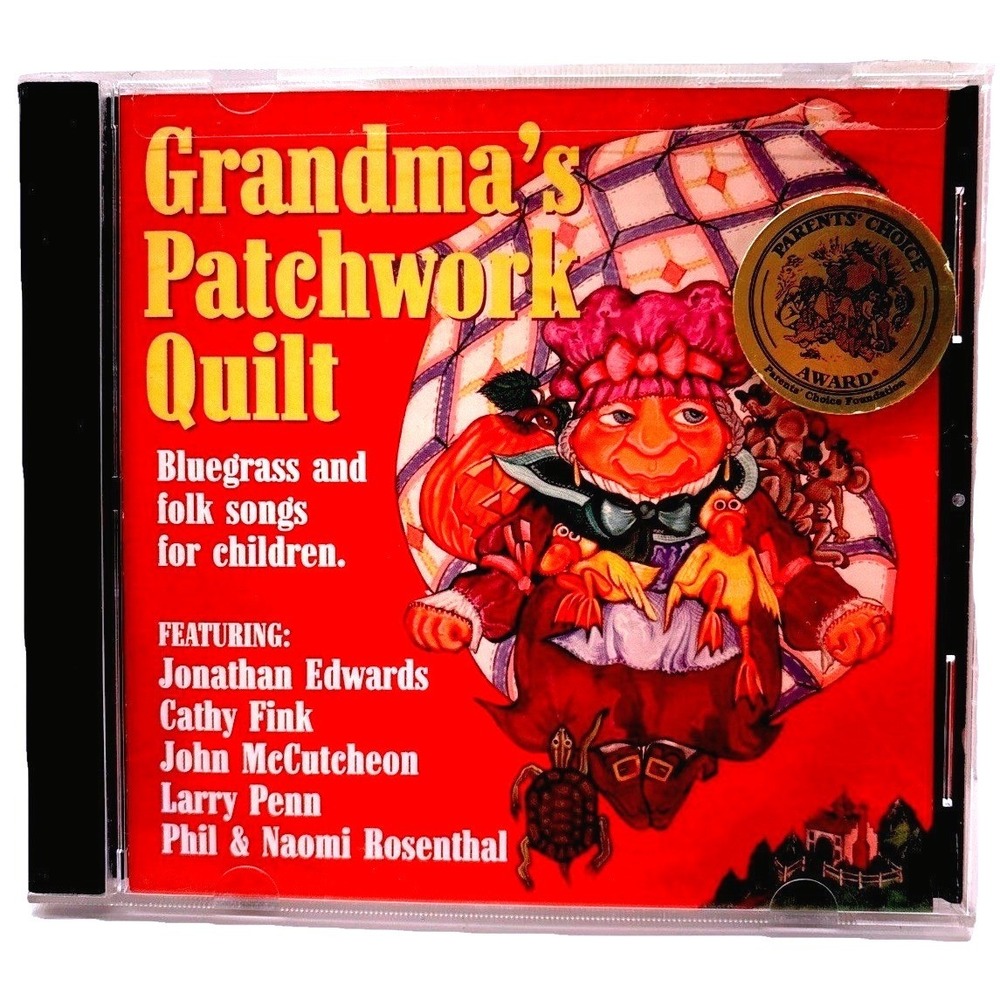 Grandma's Patchwork Quilt CD Bluegrass Folk Songs for Children American Melody‎